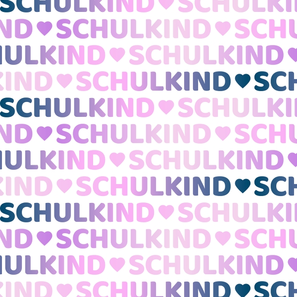 Einschulung Schulkind Jersey Stoffduo Eigenproduktion